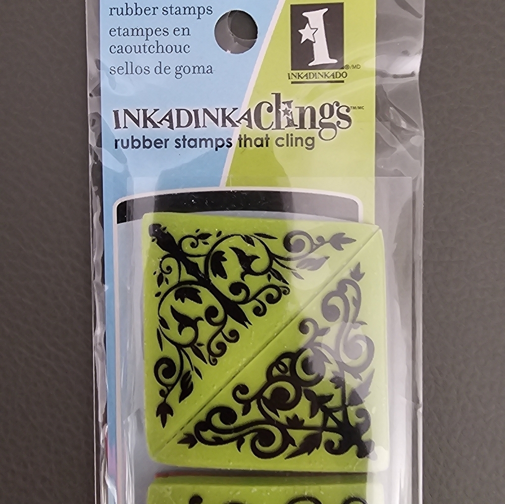 Inkadinkado Clings Rubber Stamps 3 Pack - Picture 12 of 12